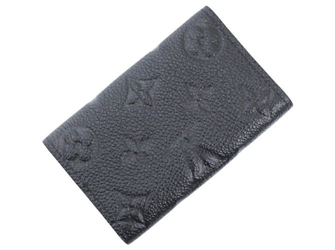 Louis Vuitton Porte-clés 6-clés Monogram Empreinte Noir - vue 2