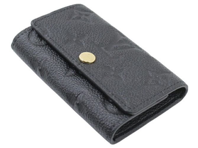Louis Vuitton Porte-clés 6-clés Monogram Empreinte Noir - vue 3