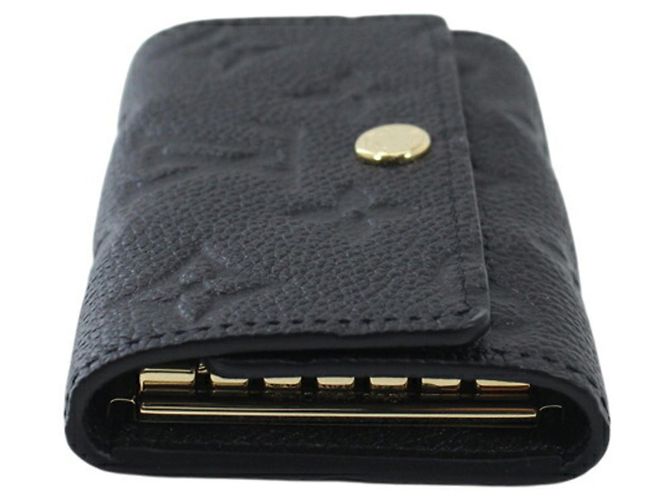 Louis Vuitton Porte-clés 6-clés Monogram Empreinte Noir - vue 4