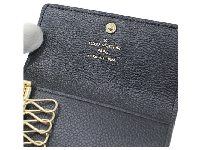 Louis Vuitton Porte-clés 6-clés Monogram Empreinte Noir - vue 6