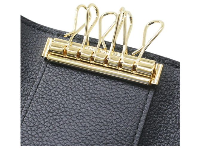 Louis Vuitton Porte-clés 6-clés Monogram Empreinte Noir - vue 9