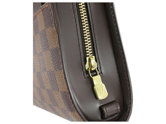 Bolso de mano Louis Vuitton Saint para hombre Castaño Damier ebene - vista 6