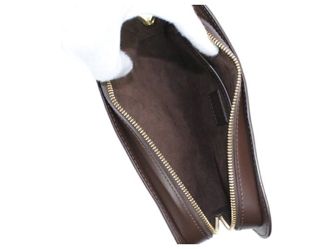 Bolso de mano Louis Vuitton Saint para hombre Castaño Damier ebene - vista 9
