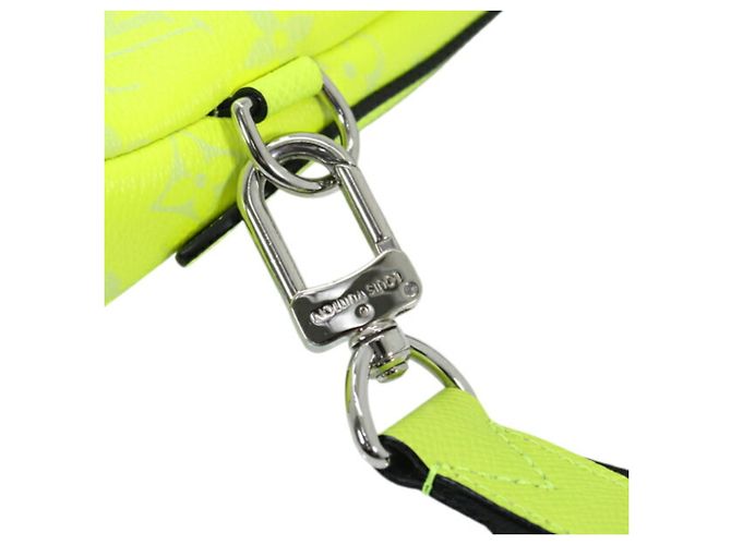 Sac Duo Sling Louis Vuitton Jaune Monogramme - vue 10