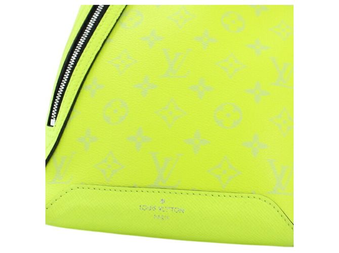 Sac Duo Sling Louis Vuitton Jaune Monogramme - vue 6