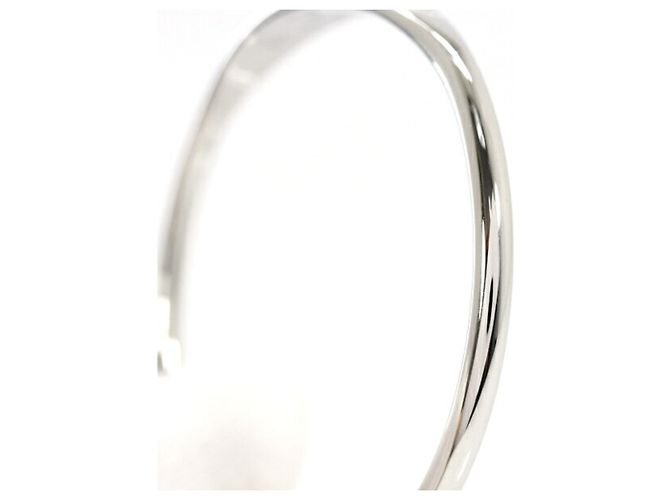 Bracelet Jonc Monogram Large Louis Vuitton en Argent Argenté - vue 14