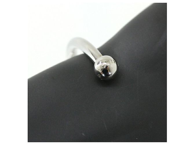 Bracelet Jonc Monogram Large Louis Vuitton en Argent Argenté - vue 9