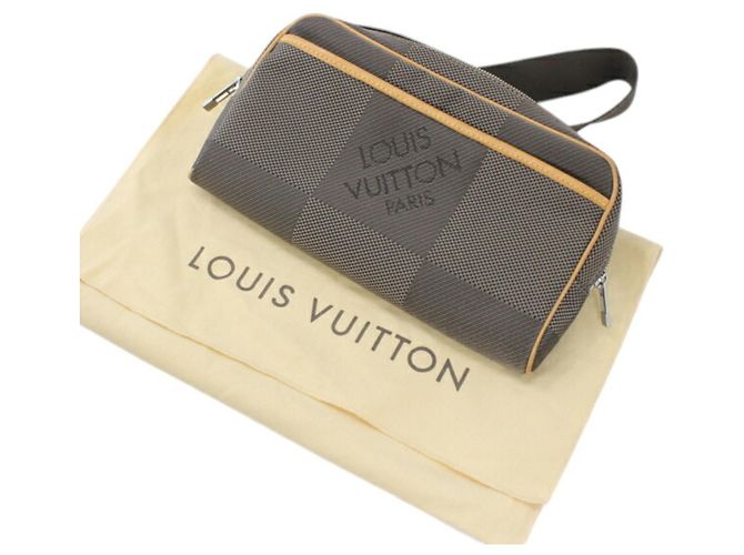 Bolsa de cintura Louis Vuitton Acrobat Tail Marrom Multicor Damier ebene - vista 17