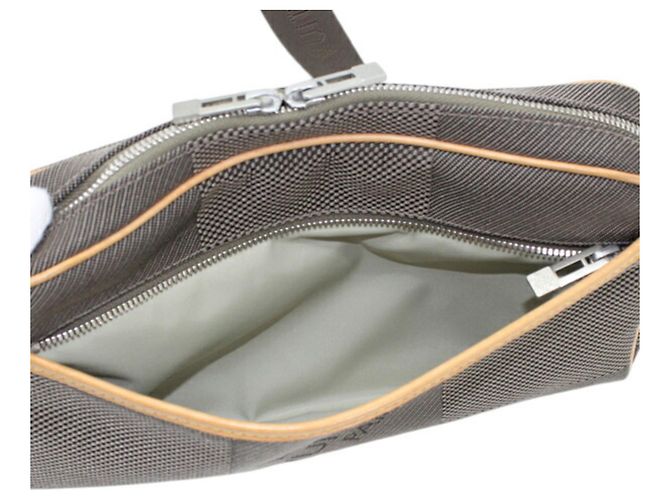 Bolsa de cintura Louis Vuitton Acrobat Tail Marrom Multicor Damier ebene - vista 8