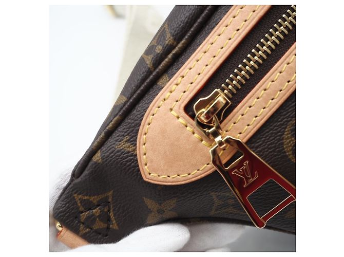 Bolsa Sling Louis Vuitton Monogram High Rise Marrom Bege - vista 10