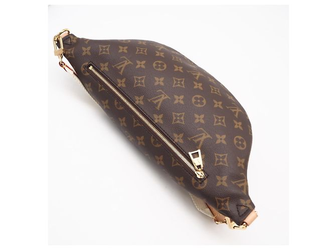Bolsa Sling Louis Vuitton Monogram High Rise Marrom Bege - vista 2