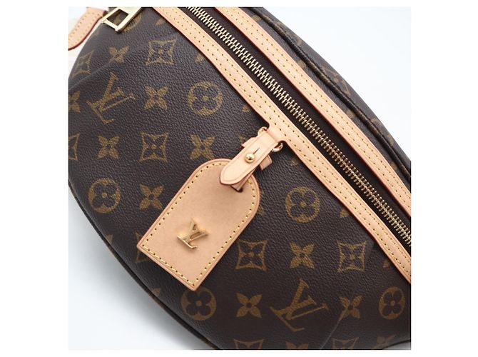 Bolsa Sling Louis Vuitton Monogram High Rise Marrom Bege - vista 4