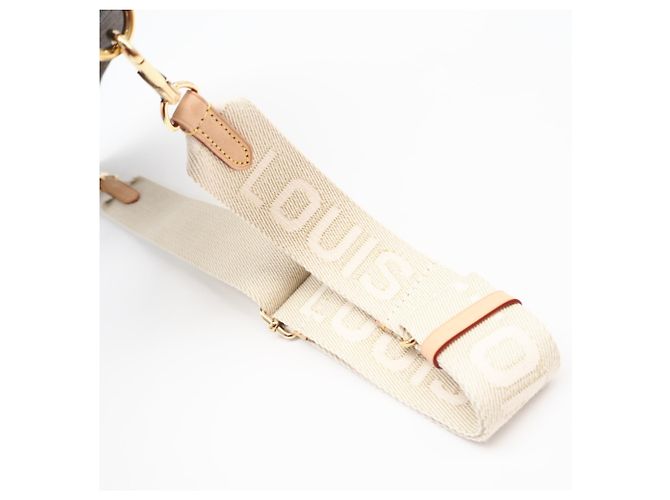 Bolsa Sling Louis Vuitton Monogram High Rise Marrom Bege - vista 5