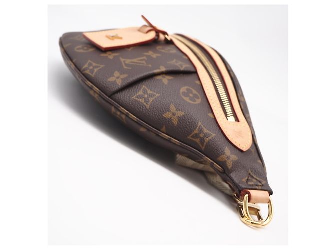 Bolsa Sling Louis Vuitton Monogram High Rise Marrom Bege - vista 8