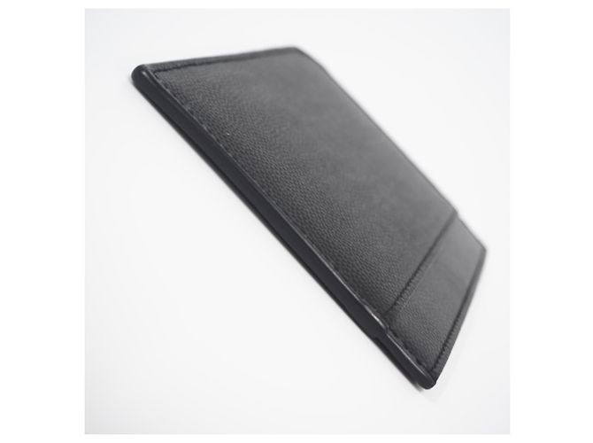 Yves Saint Laurent Black Leather Card Case - view 7