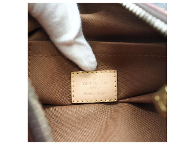 Sac à épaule Louis Vuitton Monogram Odeon PM Marron Beige - vue 18