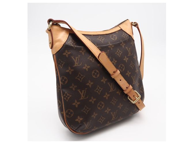 Sac à épaule Louis Vuitton Monogram Odeon PM Marron Beige - vue 2
