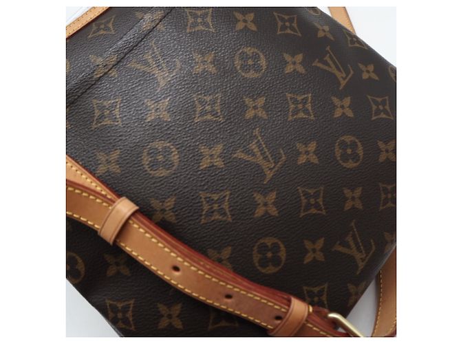 Sac à épaule Louis Vuitton Monogram Odeon PM Marron Beige - vue 5