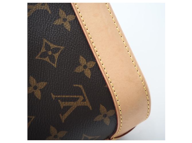 Bolsa Louis Vuitton Monogram Alma BB Marrom Bege - vista 10