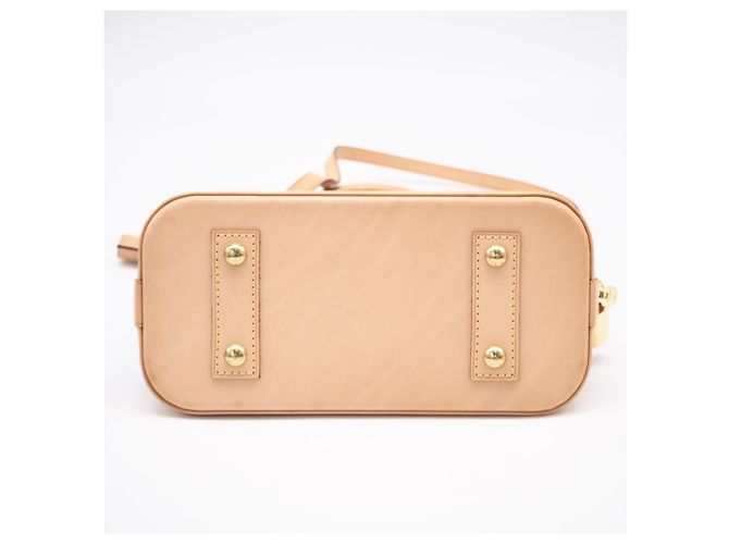 Bolsa Louis Vuitton Monogram Alma BB Marrom Bege - vista 7