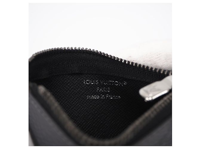 Louis Vuitton Monogram Reverse Pochette Clé Carteira/Porta-moedas Marrom Preto - vista 11