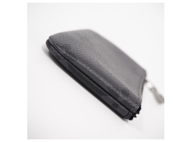 Louis Vuitton Monogram Reverse Pochette Clé Carteira/Porta-moedas Marrom Preto - vista 7