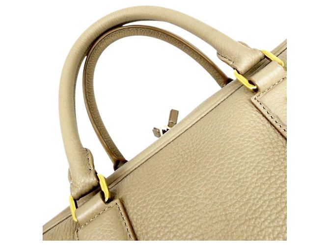 Borsa Loewe Amazona 23 in pelle di vitello grana morbida Beige Sabbia - vista 10