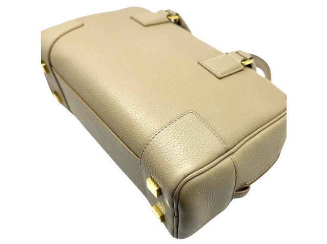 Borsa Loewe Amazona 23 in pelle di vitello grana morbida Beige Sabbia - vista 5