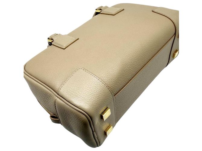 Borsa Loewe Amazona 23 in pelle di vitello grana morbida Beige Sabbia - vista 6