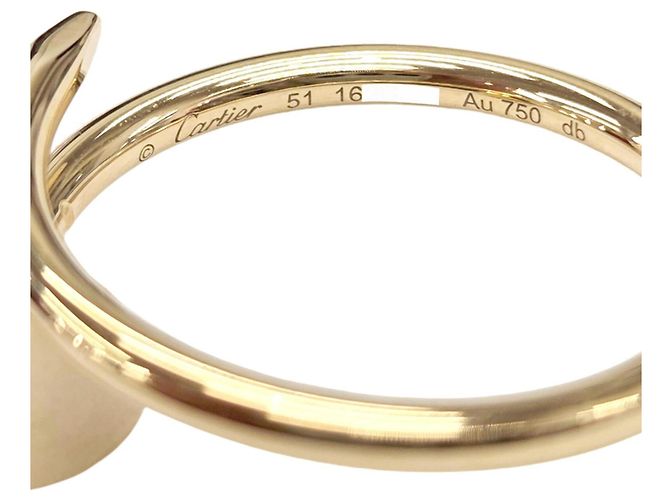 Bague Cartier Juste un Clou Doré - vue 6
