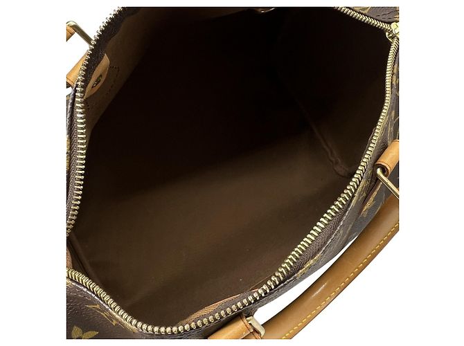 Bolso Louis Vuitton Monogram Speedy 30 Castaño Monograma - vista 11
