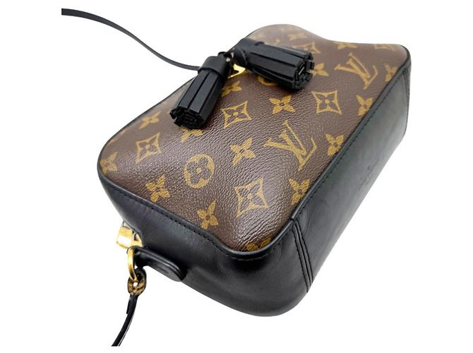 Louis Vuitton Bolso de hombro Saint-Onge Monogram Castaño Negro Monograma - vista 7