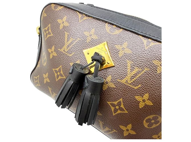 Louis Vuitton Bolso de hombro Saint-Onge Monogram Castaño Negro Monograma - vista 9