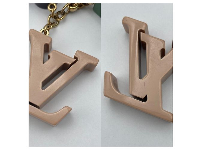 Louis Vuitton Bijou Sac Playtime Charm Keychain Rosa Porpora - vista 3