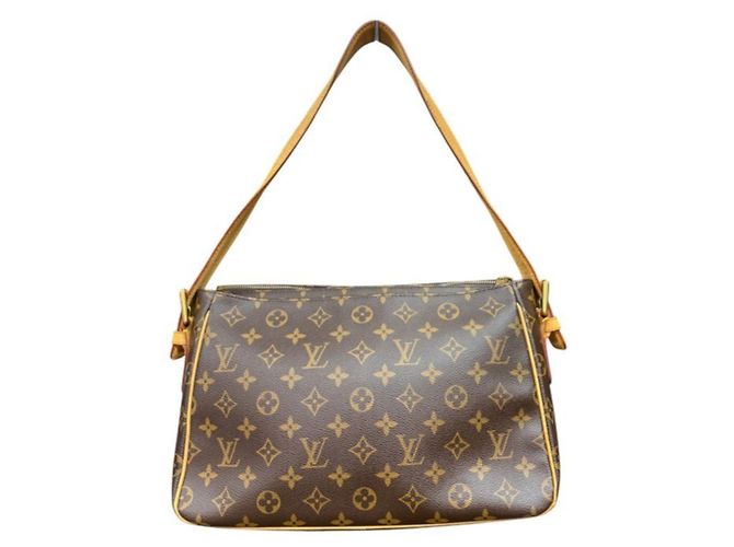 Louis Vuitton Monogram Viva-Cite GM Schultertasche Braun - Ansicht 2