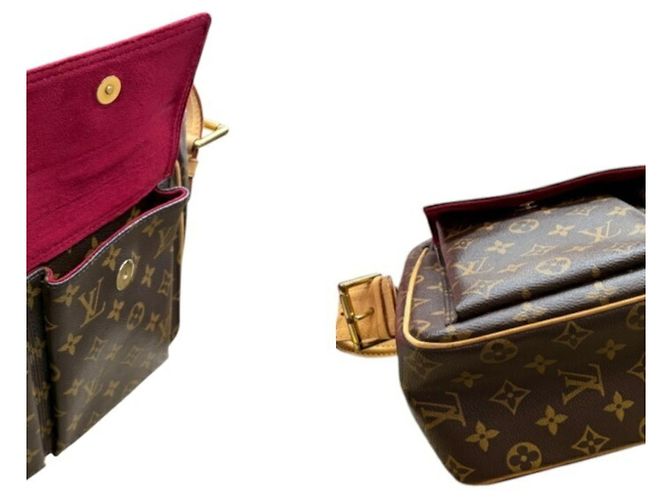 Louis Vuitton Monogram Viva-Cite GM Schultertasche Braun - Ansicht 4