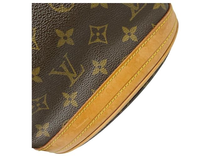 Louis Vuitton Monogram Bucket PM Tote Bag Brown - view 15