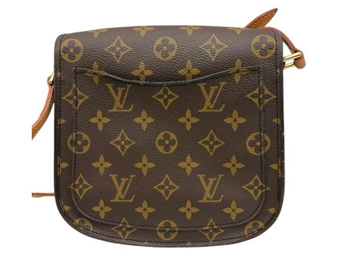 Sac à épaule Louis Vuitton Monogram Saint Cloud PM Marron - vue 2