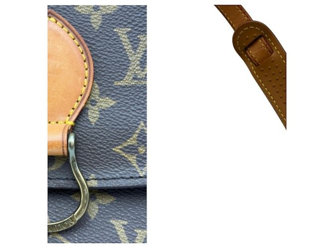 Sac à épaule Louis Vuitton Monogram Saint Cloud PM Marron - vue 5