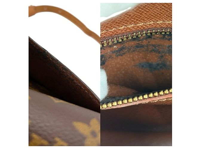 Sac à épaule Louis Vuitton Monogram Saint Cloud PM Marron - vue 6