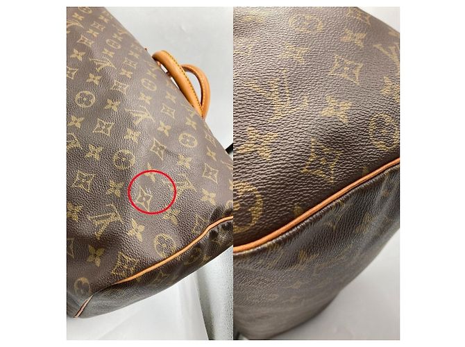 Bolso Louis Vuitton Monogram Speedy 40 Castaño - vista 5