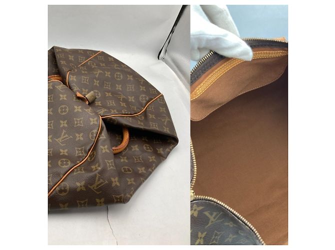 Bolso Louis Vuitton Monogram Speedy 40 Castaño - vista 8