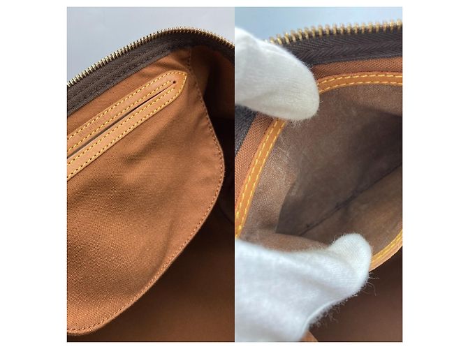 Bolso Louis Vuitton Monogram Speedy 40 Castaño - vista 9