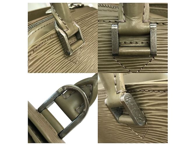 Bolsa Louis Vuitton Epi Pont Neuf Cinza - vista 7