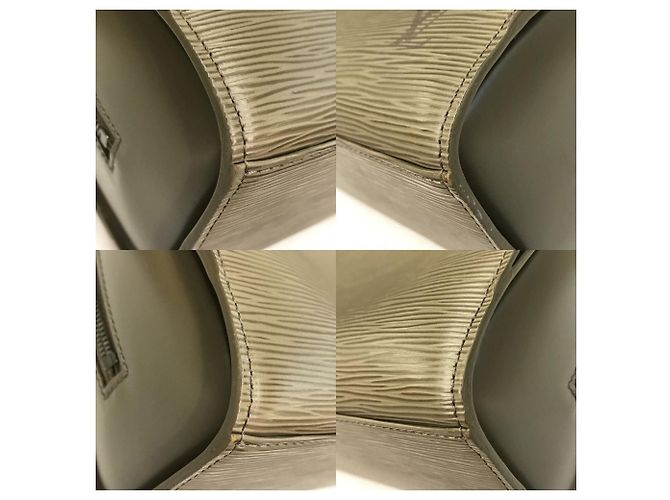 Bolsa Louis Vuitton Epi Pont Neuf Cinza - vista 9