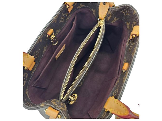 Bolso de hombro Louis Vuitton Montaigne BB Monogram Castaño Monograma - vista 15