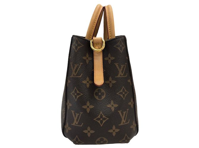 Bolso de hombro Louis Vuitton Montaigne BB Monogram Castaño Monograma - vista 4