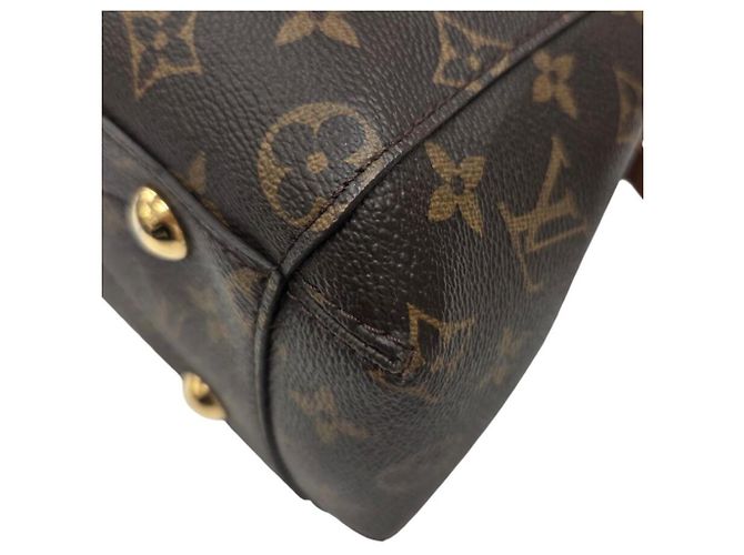 Bolso de hombro Louis Vuitton Montaigne BB Monogram Castaño Monograma - vista 8
