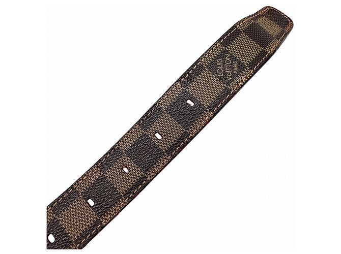 Cintura Louis Vuitton Damier Canvas Marrone - vista 8