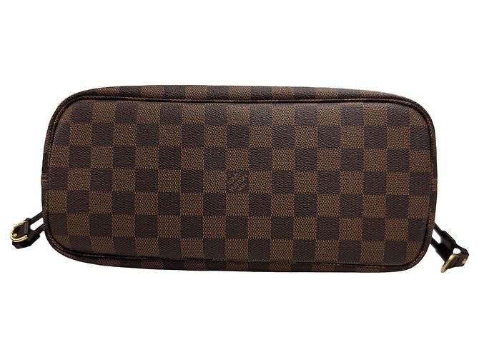 Bolso Tote Louis Vuitton Damier Neverfull PM Castaño Damier ebene - vista 3